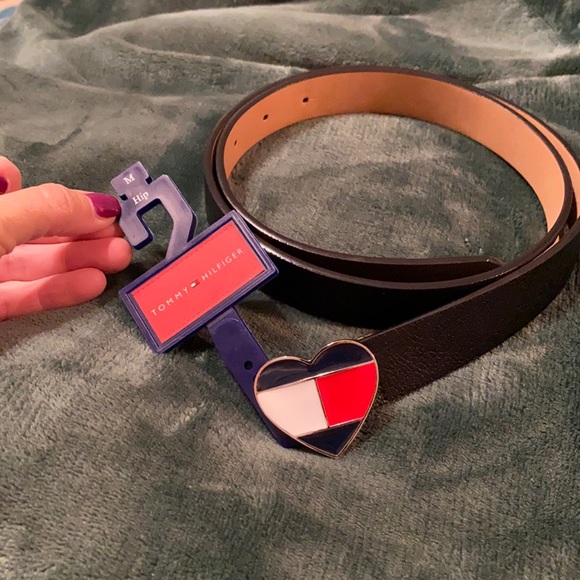 Tommy Hilfiger heart belt